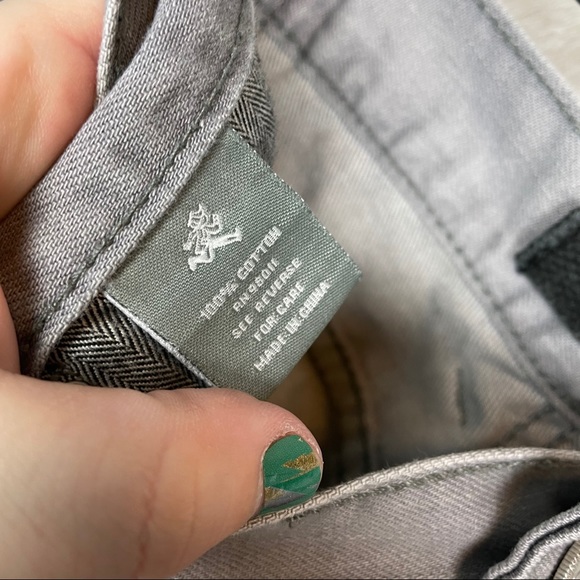 Play Cloths size 36 Grey button fly jeans straight - Picture 3 of 7